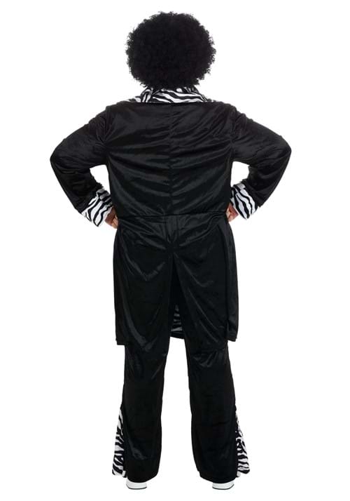 Men's Plus Size Deluxe Mac Daddy Pimp Costume - US 5607
