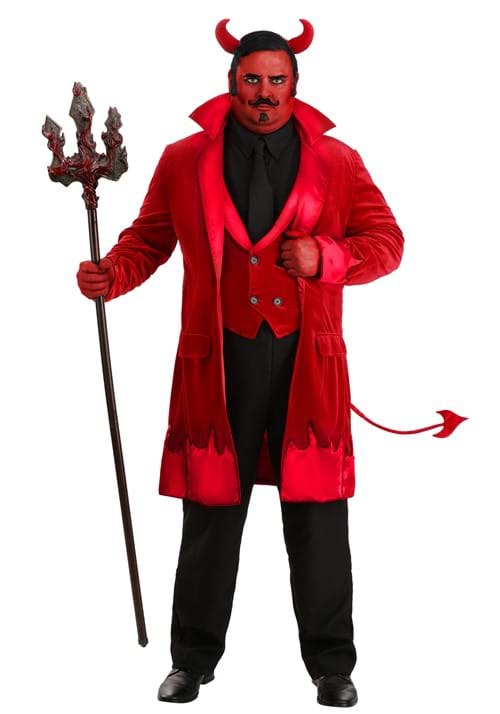 Plus Size Men's Debonair Devil Costume - US 6130