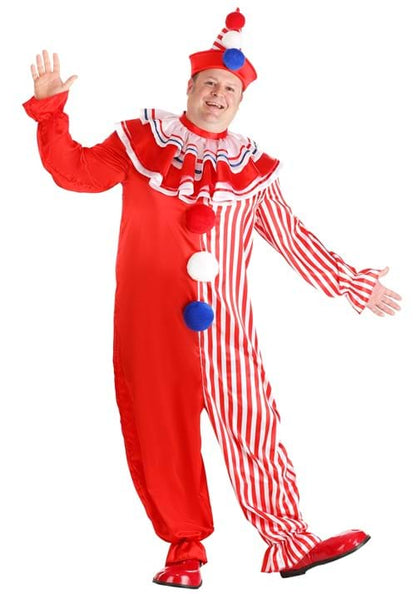 Plus Size Classic Clown Costume for Adults - US 3359