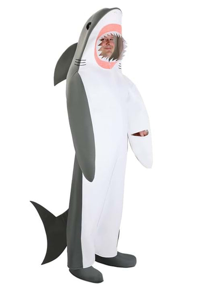 Plus Size Adult Great White Shark Costume - US 0501