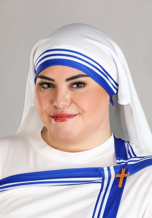 Women's Plus Size Mother Teresa Costume - US 8042