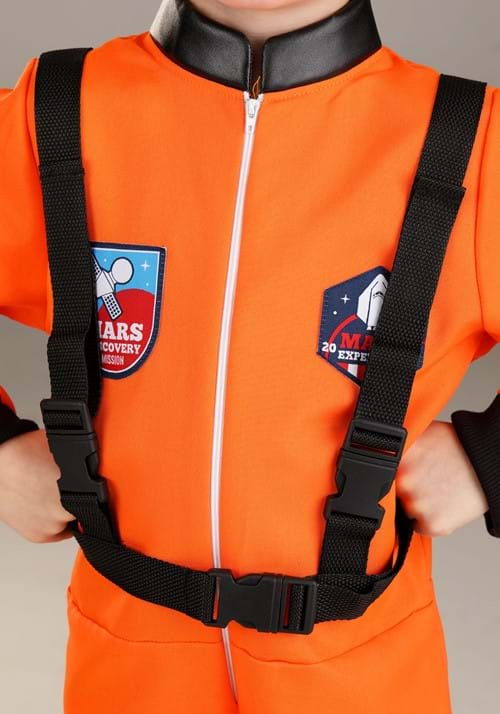 Orange Toddler Astronaut Suit Costume - US 5289