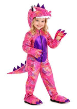 Toddler Sparkling Scales Dinosaur Costume - US 2594