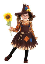Girl's Sunflower Scarecrow Toddler Costume - US 0138