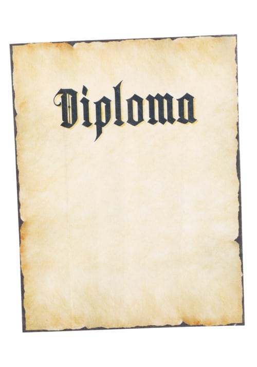 Fake Diploma Prop Accessory - US 9036