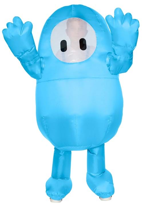Child Fall Guys Blue Inflatable Costume - US 0399