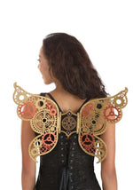 Filigree Steampunk Costume Wings for Adults - US 7024