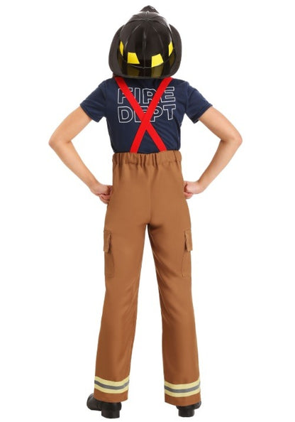 Girl's Fire Captain Costume - US 1248