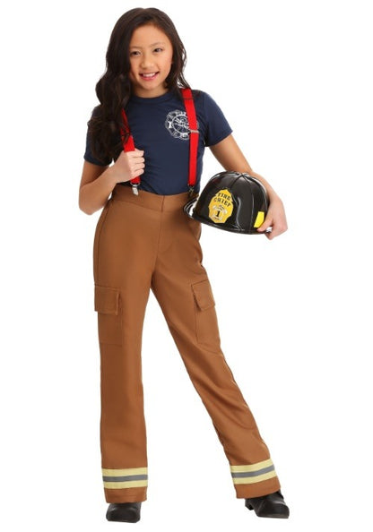 Girl's Fire Captain Costume - US 1248