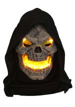 Fire Fiend Flaming Skull Mask - US 9079