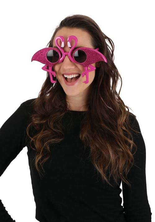 Flamingo Costume Glasses - US 1366