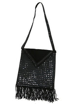 Flapper Black Sequined Purse - US 2346