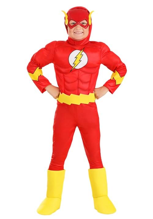 Kid's Flash DC Deluxe Costume - US 7184