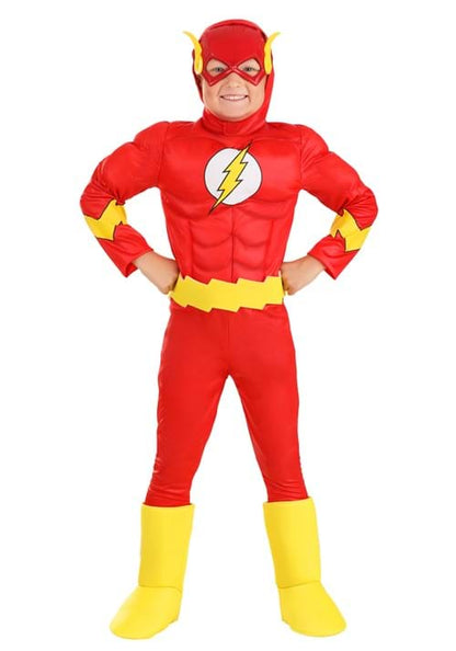 Kid's Flash DC Deluxe Costume - US 7184