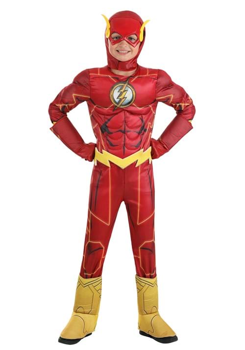 Deluxe DC Comics Flash Kids Costume - US 8095