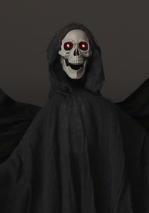 3.8FT Animated Flying Grim Reaper Halloween Decoration - US 0756