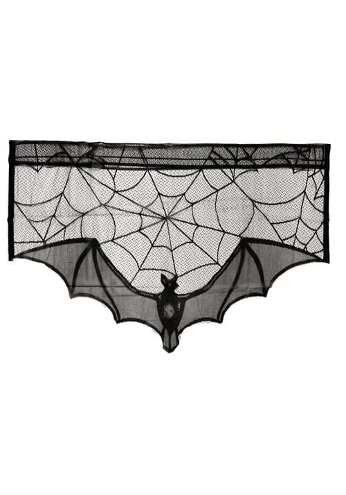 38"L x 15"W Flying Bat Mantel Scarf Decoration - US 3572