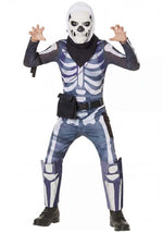 Skull Trooper Costume from Fortnite for Kids - US 7446