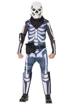 Kid's Fortnite Skull Trooper Econo Costume - US 2627
