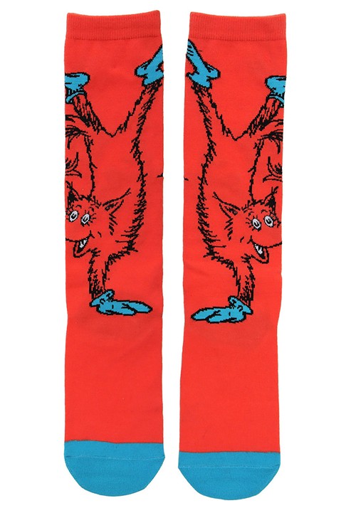 Fox in Socks Knee High Costume Socks for Adults - US 6173