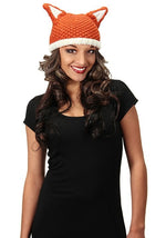 Fox Knit Orange Beanie - US 1817