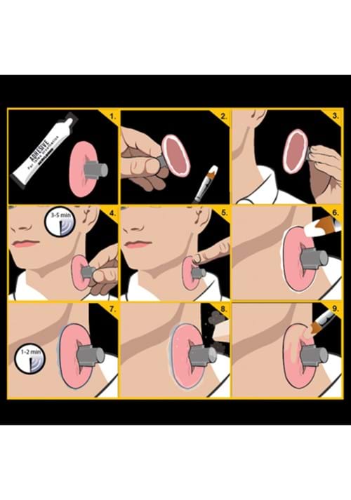 Frank N Bolts FX Transfers Makeup Kit - US 8680