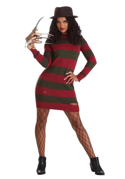 Freddy Krueger Costume Dress for Women - US 4451