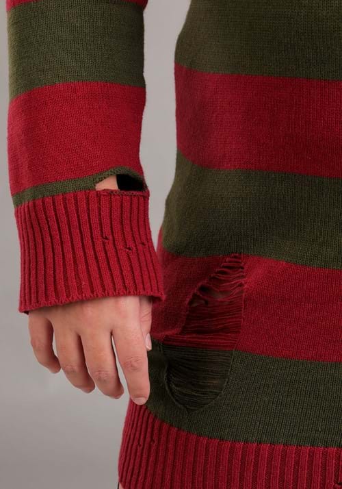 Women's Plus Size Freddy Krueger Costume Dress - US 4683