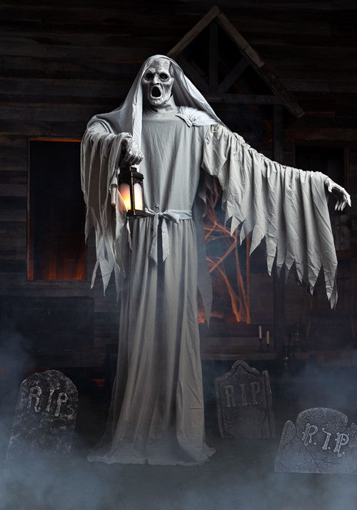 6.9FT Animatronic Frederick the Floating Phantom Halloween Decoration - US 2957