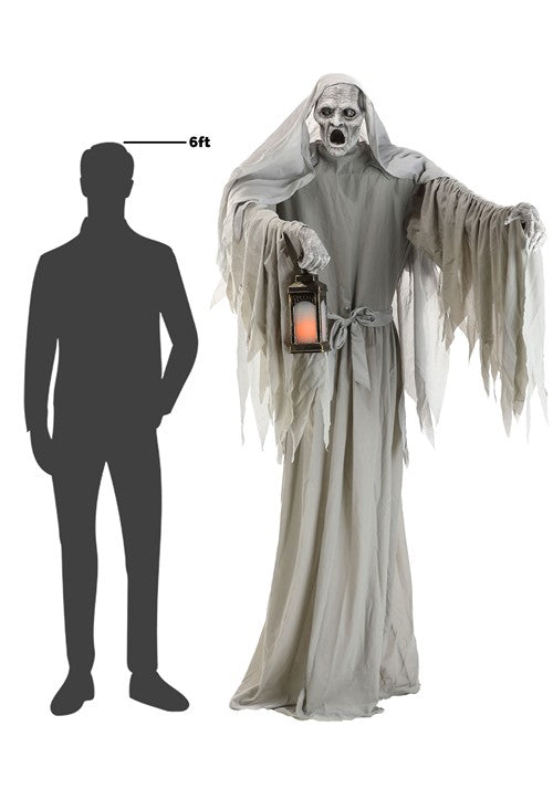 6.9FT Animatronic Frederick the Floating Phantom Halloween Decoration - US 2957