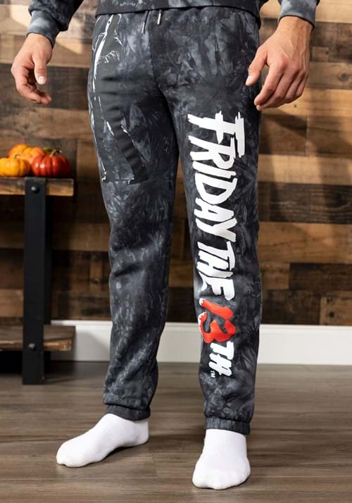 Adult Cakeworthy Friday the 13th Tie Dye Joggers - US 0434