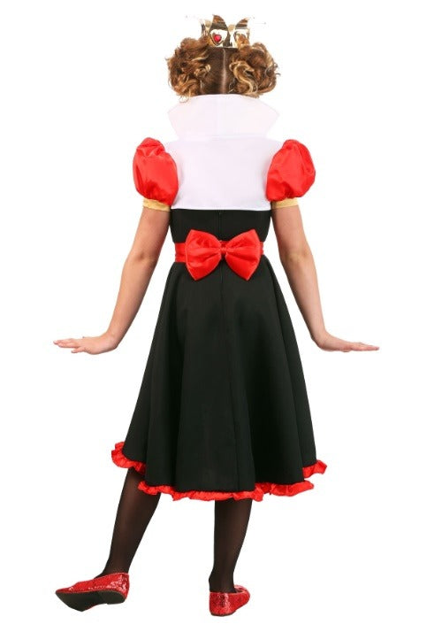 Girl's Frilly Queen of Hearts Costume - US 7559