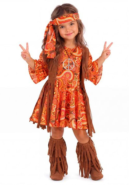 Fringe Hippie Toddler Costume - US 2964