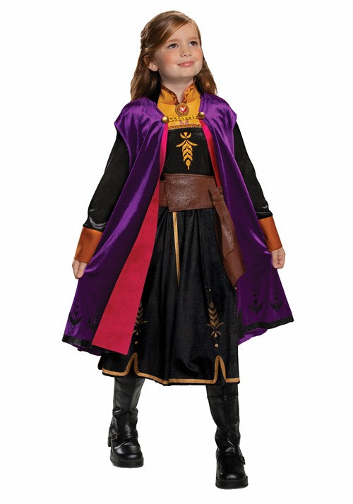 Deluxe Frozen 2 Girls Anna Costume - US 0467