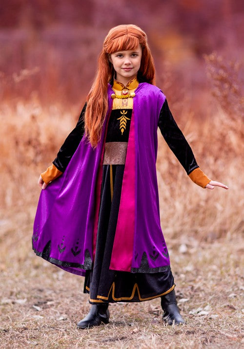Deluxe Frozen 2 Girls Anna Costume - US 0467