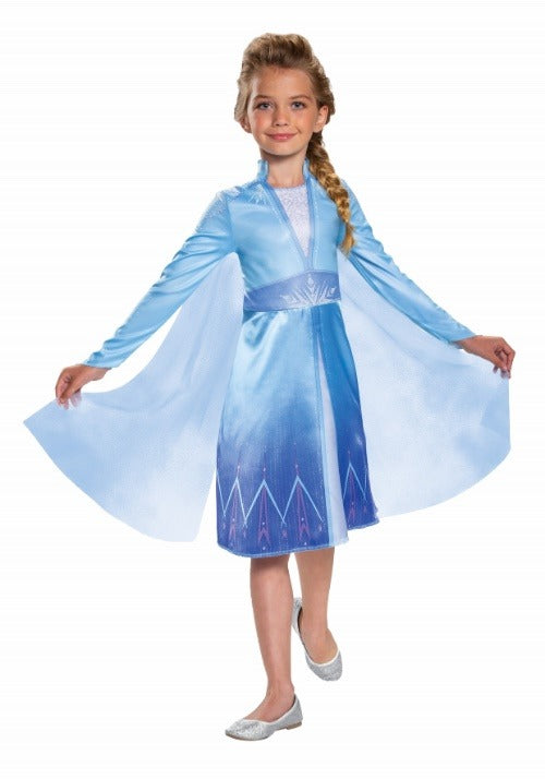Frozen 2 Girls Elsa Dress Costume - US 8794
