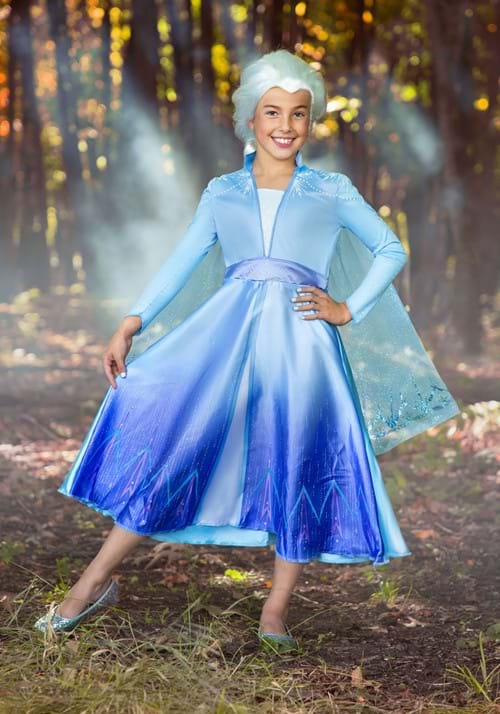 Girl's Disney Frozen 2 Deluxe Elsa Costume - US 9487