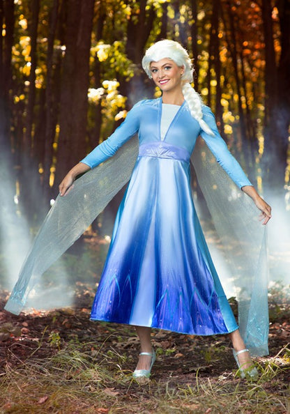 Women's Deluxe Frozen 2 Elsa Costume - US 7276