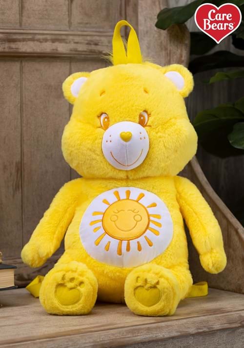 Care Bears Funshine Bear Plush Backpack - US 6014