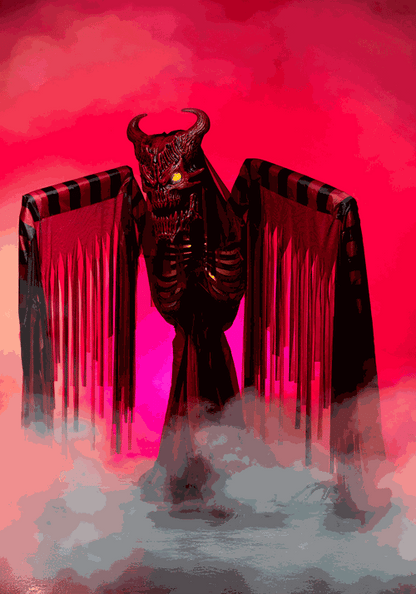 6.5FT Galthax the Underworld Demon Animatronic Halloween Decoration - US 3045