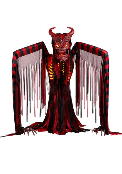 6.5FT Galthax the Underworld Demon Animatronic Halloween Decoration - US 3045