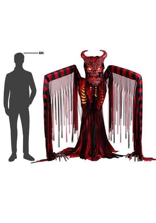 6.5FT Galthax the Underworld Demon Animatronic Halloween Decoration - US 3045