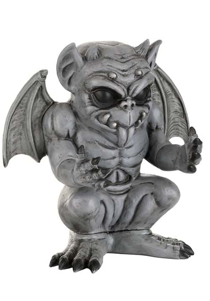 21-Inch Gargoyle Candy Bowl Holder Decoration - US 9355
