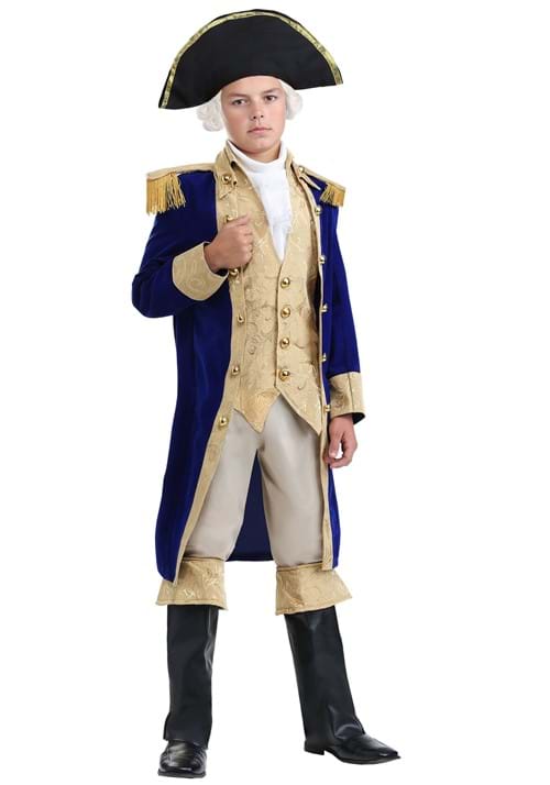 George Washington Costume for Boys - US 3742
