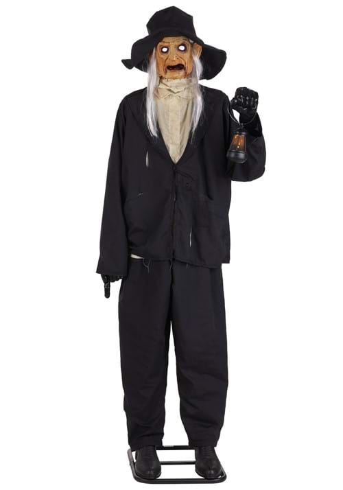 6FT Ghastly Gravedigger Animatronic Decoration - Tekky - US 5913