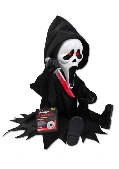11-Inch Ghost Face Animated Sitting Slayer - US 3487