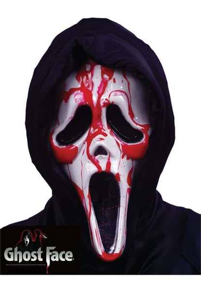 Adult Ghost Face Bleeding Mask - US 8477