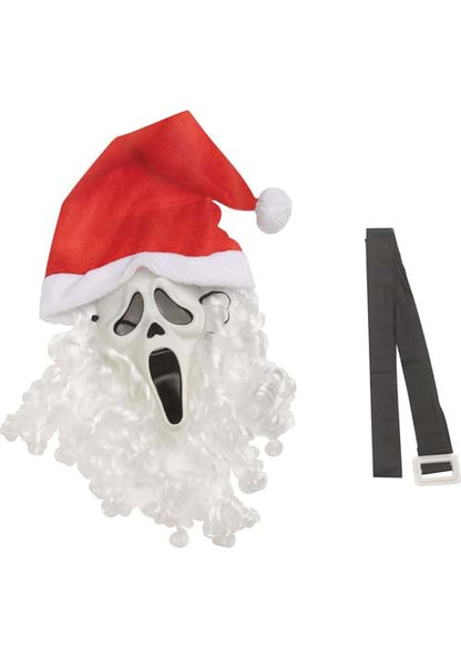 Plus Size Ghost Face Santa Pub Crawl Costume for Men - US 5198