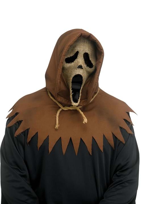 Adult Ghost Face Scarecrow Mask - US 8099