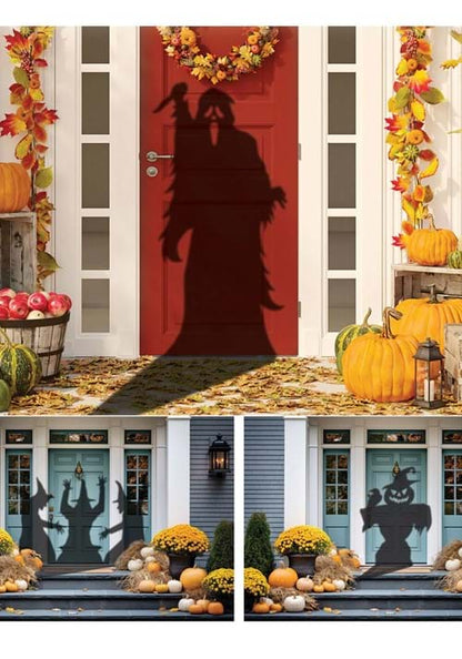 Ghost Face Silhouette with Spotlight Decoration - US 9535